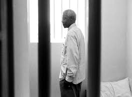 Nelson Mandela en la cárcel